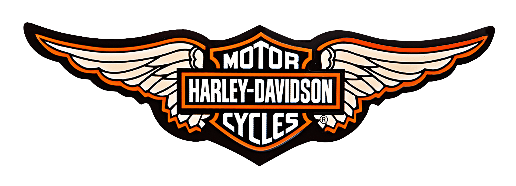 Harley Davidson brand logo 03 decal supplier